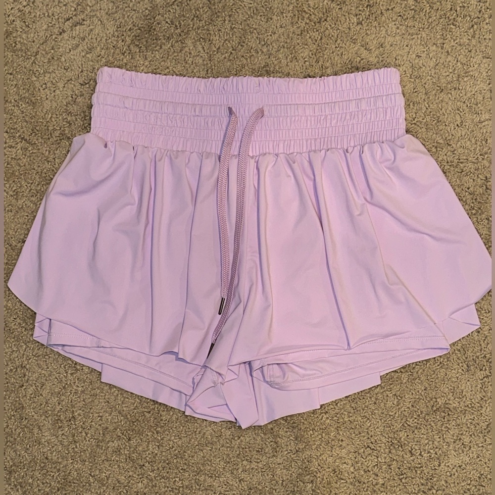 Lavender Women's Flowy Shorts